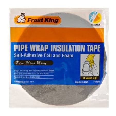 Thermwell Products 2x15' Pipe Insulation FV15
